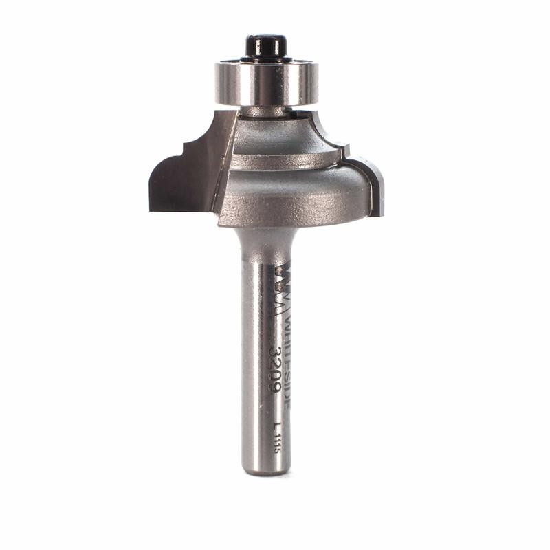 3209 Cove And Bead Router Bit 1/4" SH 5/32" R 1-1/8" D X 1/2" CL X 2" OL